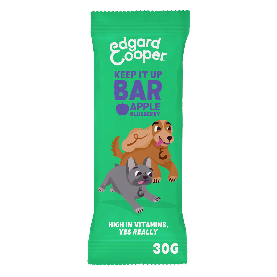 Edgard & Cooper Barritas de Maçã e Mirtilos para cães